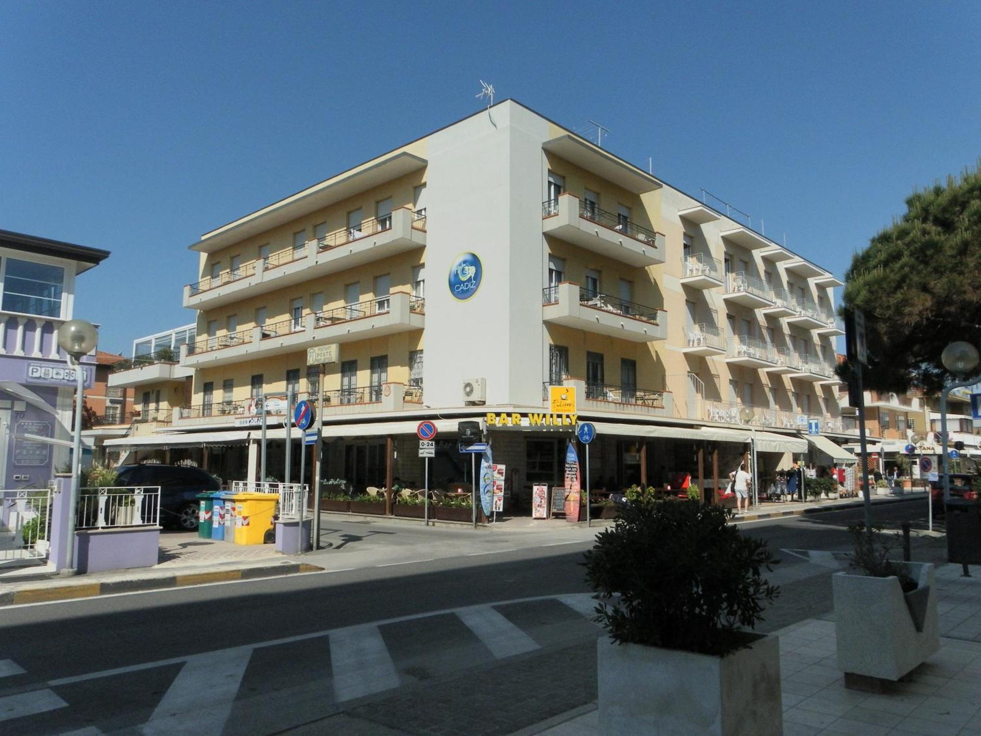 Hotel Cadiz Rimini Exterior foto