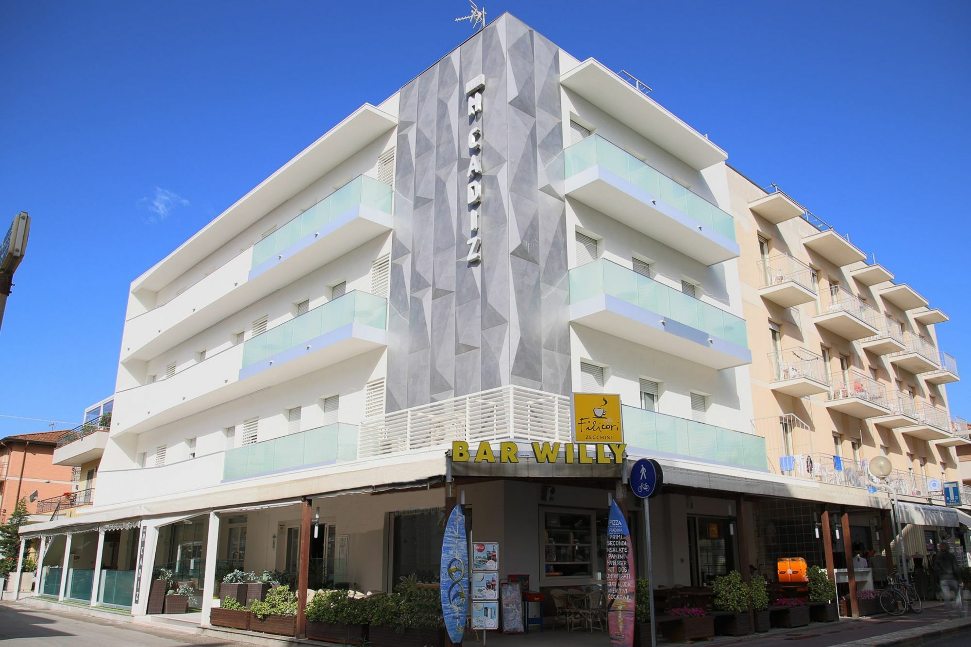 Hotel Cadiz Rimini Exterior foto